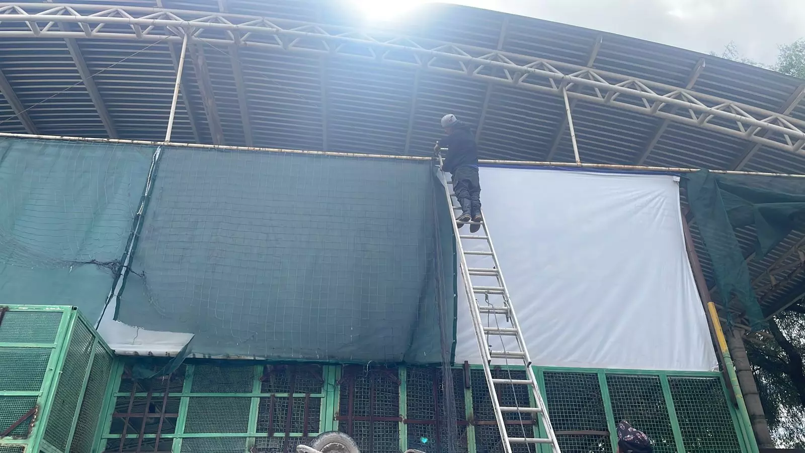 Después de 12 años se rehabilita la cancha de futbol rápido “rickys” en la calle Hojalateros