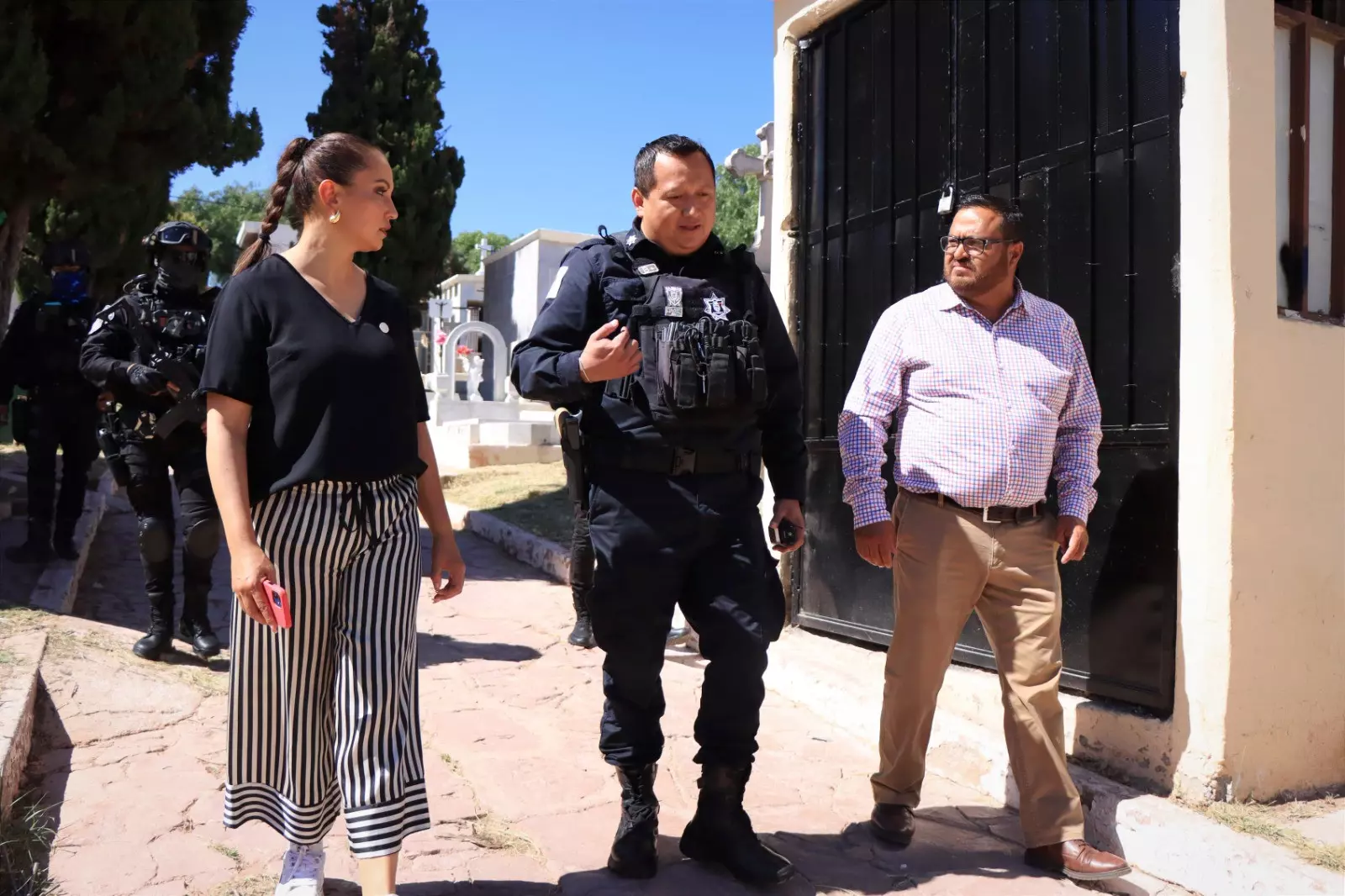 Autoridades municipales listas para garantizar el tianguis de día de muertos seguro y ordenado