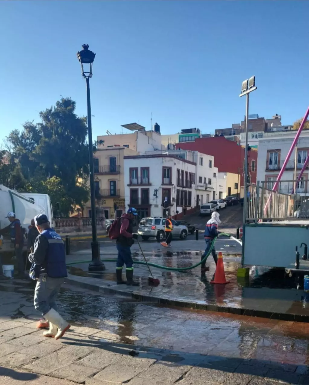 Refuerza la capital acciones de mantenimiento y limpieza del centro ...